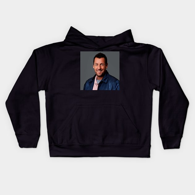 Adam Sandler actor Kids Hoodie by jollyangelina93